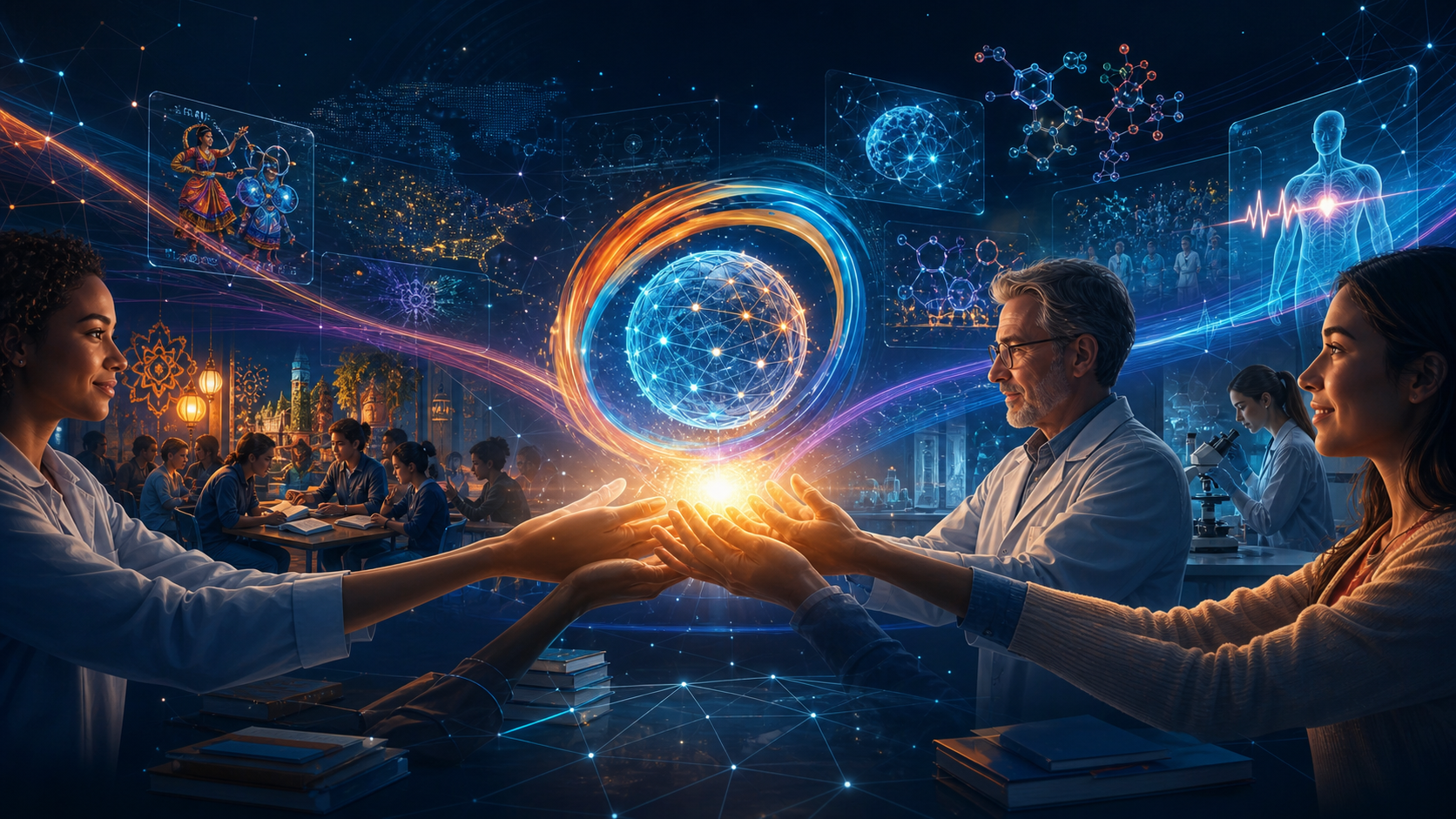 Educação, ciência, cultura, tecnologia e saúde integradas
